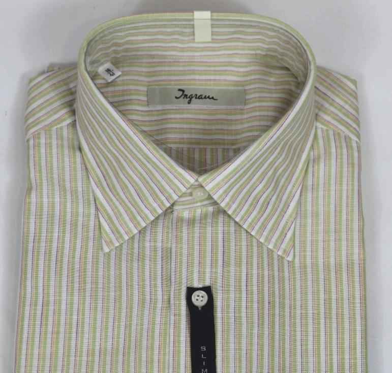 CAMICIA CAMICIE UOMO INGRAM 2M203 E6235 COTONE 01 ORIGINALE 4 STAGIONI