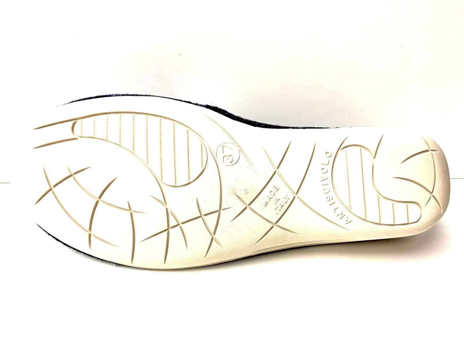 SCARPE PANTOFOLE CIABATTE DONNA SABBIAROVENTE 1414 BLU ORIGINALE AI 2021