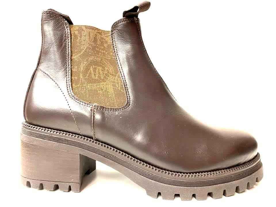 SCARPE TRONCHETTO DONNA ALV BY ALVIERO MARTINI ALV153 PELLE ORIGINAL AI 2020