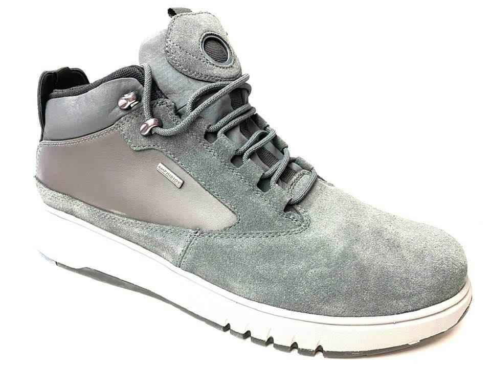 SCARPE SNEAKERS UOMO GEOX AERANTIS U04APA 02243 PELLE C9004 ORIGINALE AI