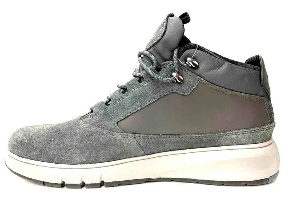 SCARPE SNEAKERS UOMO GEOX AERANTIS U04APA 02243 PELLE C9004 ORIGINALE AI