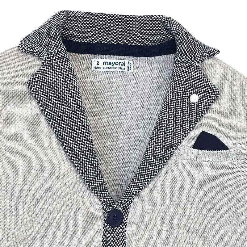 CARDIGAN MAGLIA MAGLIONE BIMBO MAYORAL 3421 COTONE 54 ORIGINALE AI NEW