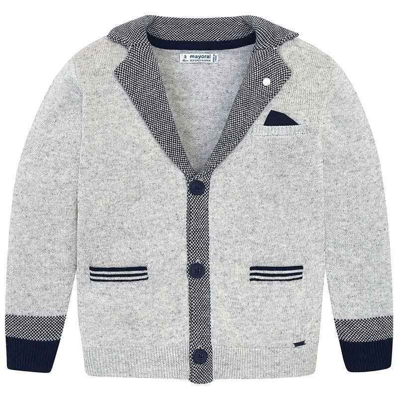 CARDIGAN MAGLIA MAGLIONE BIMBO MAYORAL 3421 COTONE 54 ORIGINALE AI NEW