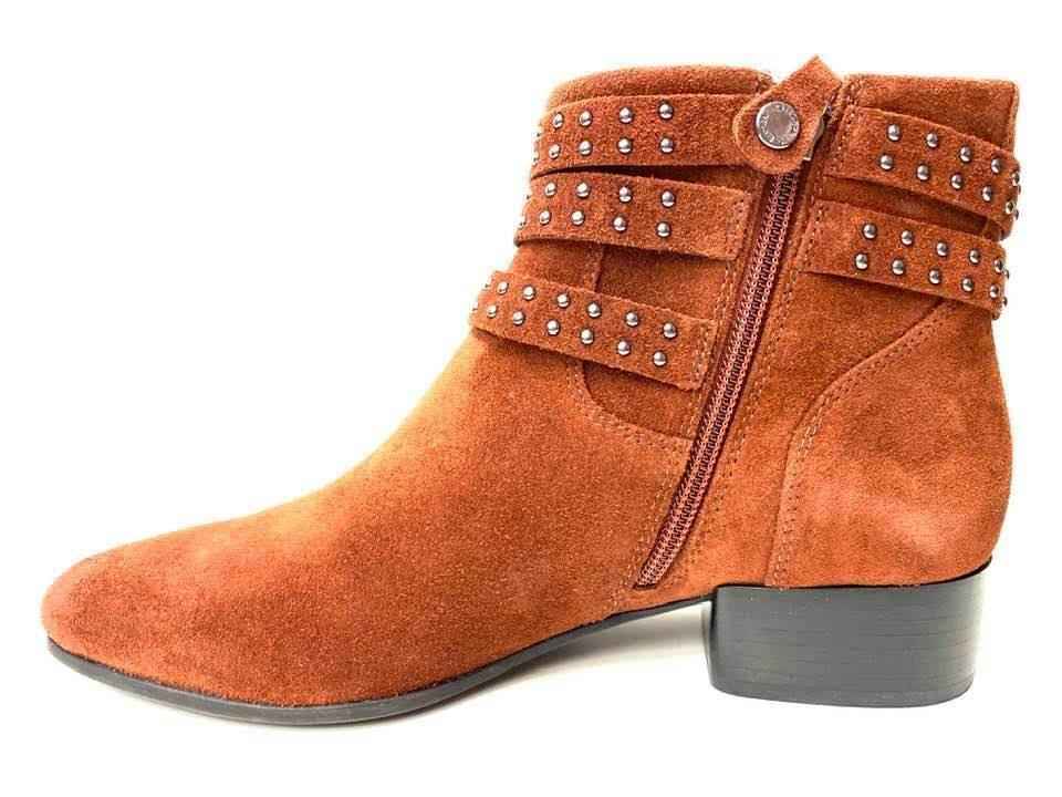 SCARPE TRONCHETTO DONNA GEOX ANYLLA MID D04LNE 08521 PELLE C0013 ORIGINALE AI