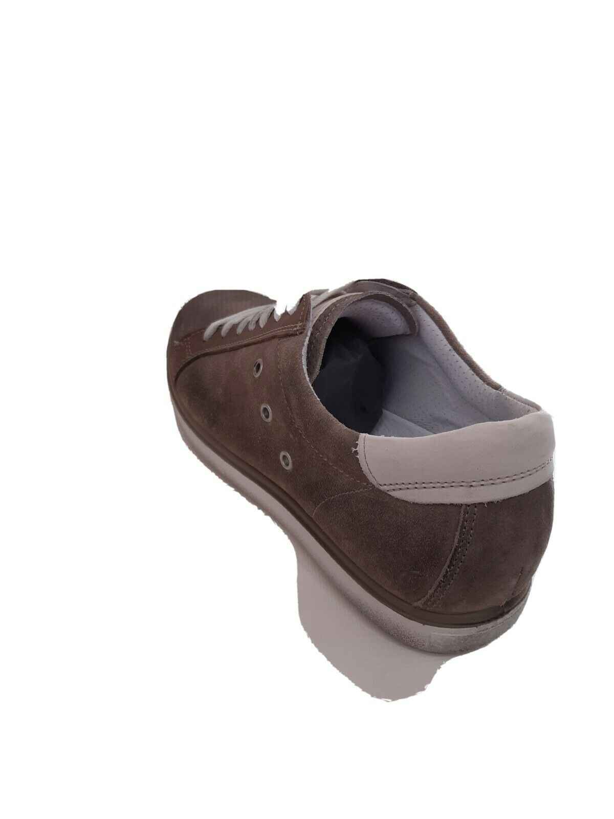 SCARPE CASUAL SNEAKERS UOMO IGIECO IGI E CO 37420 PELLE TORTORA ORIGINALE AI NEW