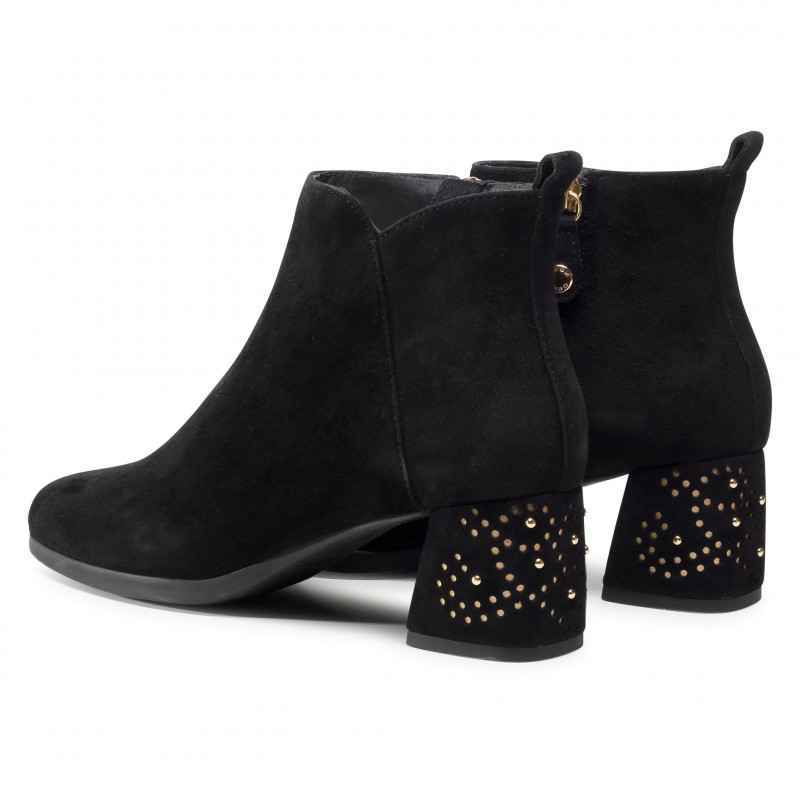 SCARPE TRONCHETTO DONNA GEOX CALINDA MID D04EFL 00021 PELLE C0495 ORIGINALE AI