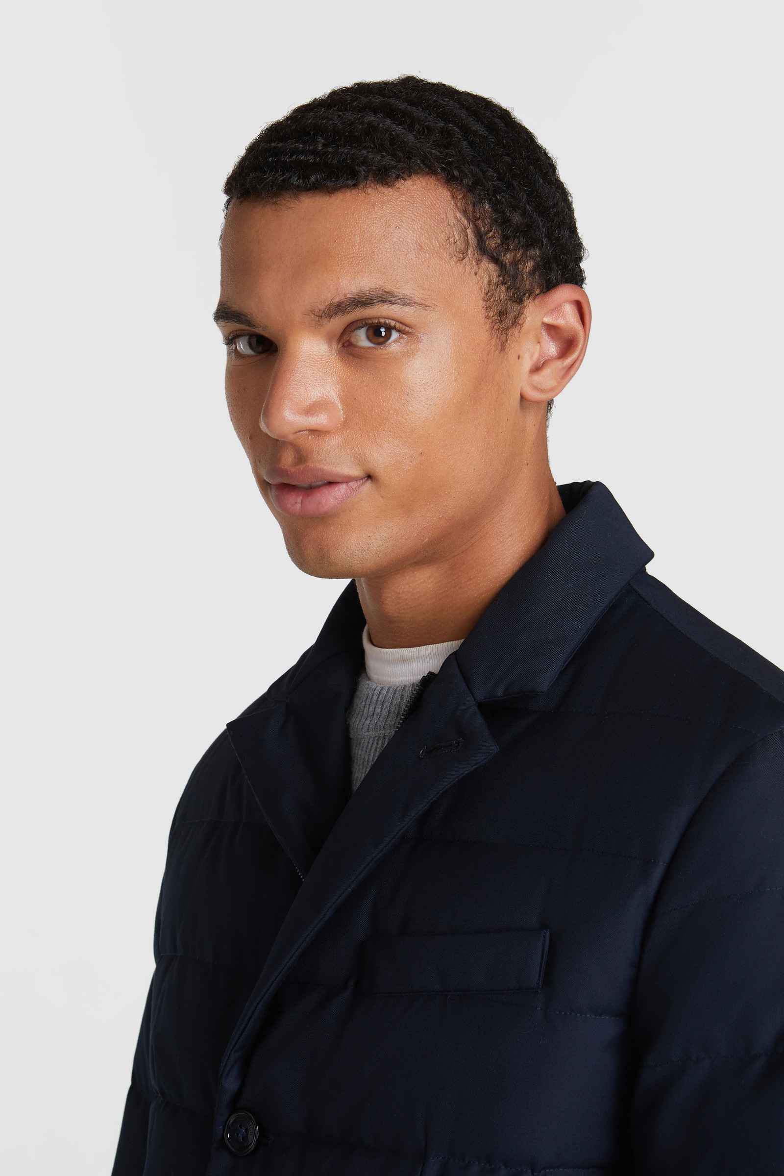 GIUBBINO GIACCA UOMO WOOLRICH LUXE BLAZER CFWOOU0323MR UT2346 3989 MELTON BLUE