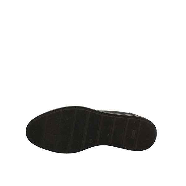 SCARPE MOCASSINO CASUAL DONNA VSL 1088 PELLE NERO ORIGINALE AI