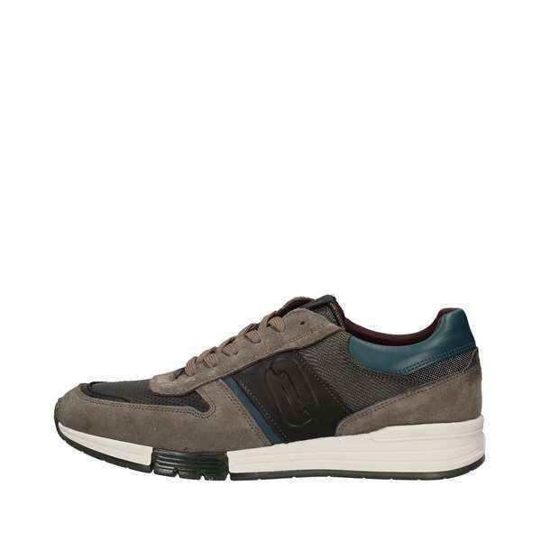 SCARPE SNEAKERS CASUAL UOMO IMPRONTE IM172022 PELLE TAUPE ORIGINALE AI NEW