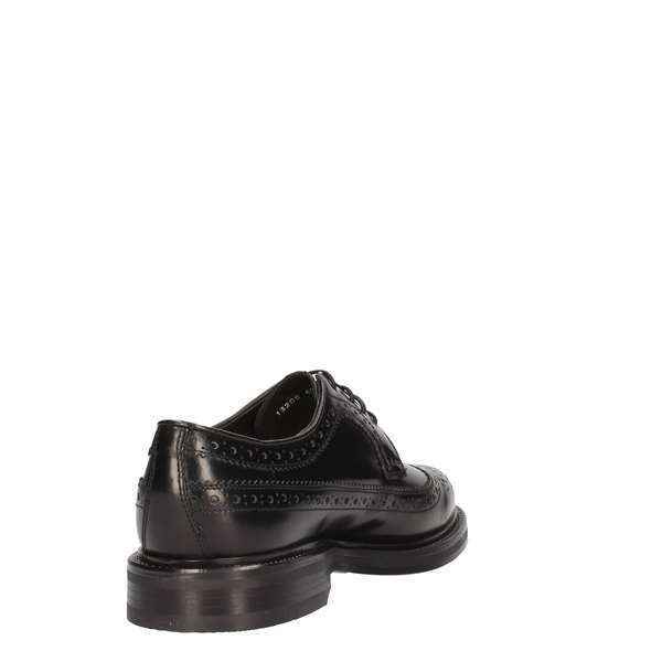 SCARPE DERBY INGLESE CASUAL UOMO SOLDINI 13208 L 091 PELLE NERO ORIGINALE AI