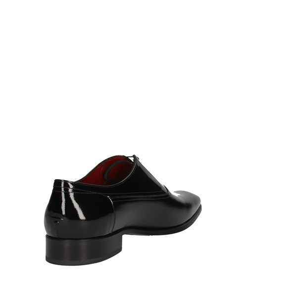 SCARPE DERBY ELEGANTE CASUAL UOMO MARINI CRP18 S917 981 PELLE NERO ORIGINALE PE