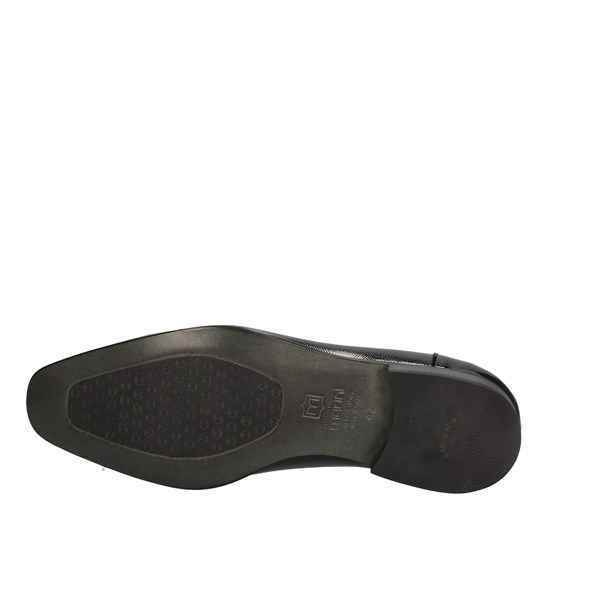 SCARPE DERBY ELEGANTE CASUAL UOMO MARINI CRP18 S917 981 PELLE NERO ORIGINALE PE