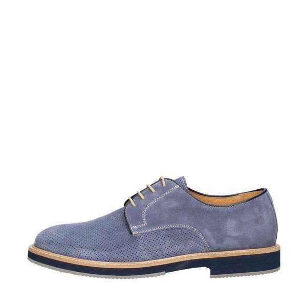 SCARPE DERBY INGLESE CASUAL UOMO HUDSON 901 PELLE AVIO ORIGINALE PE NEW
