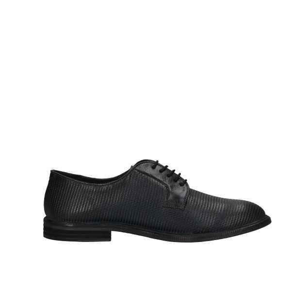 SCARPE DERBY CASUAL UOMO PAWELK S PAWELS 19004 PELLE BLU ORIGINALE PE NEW