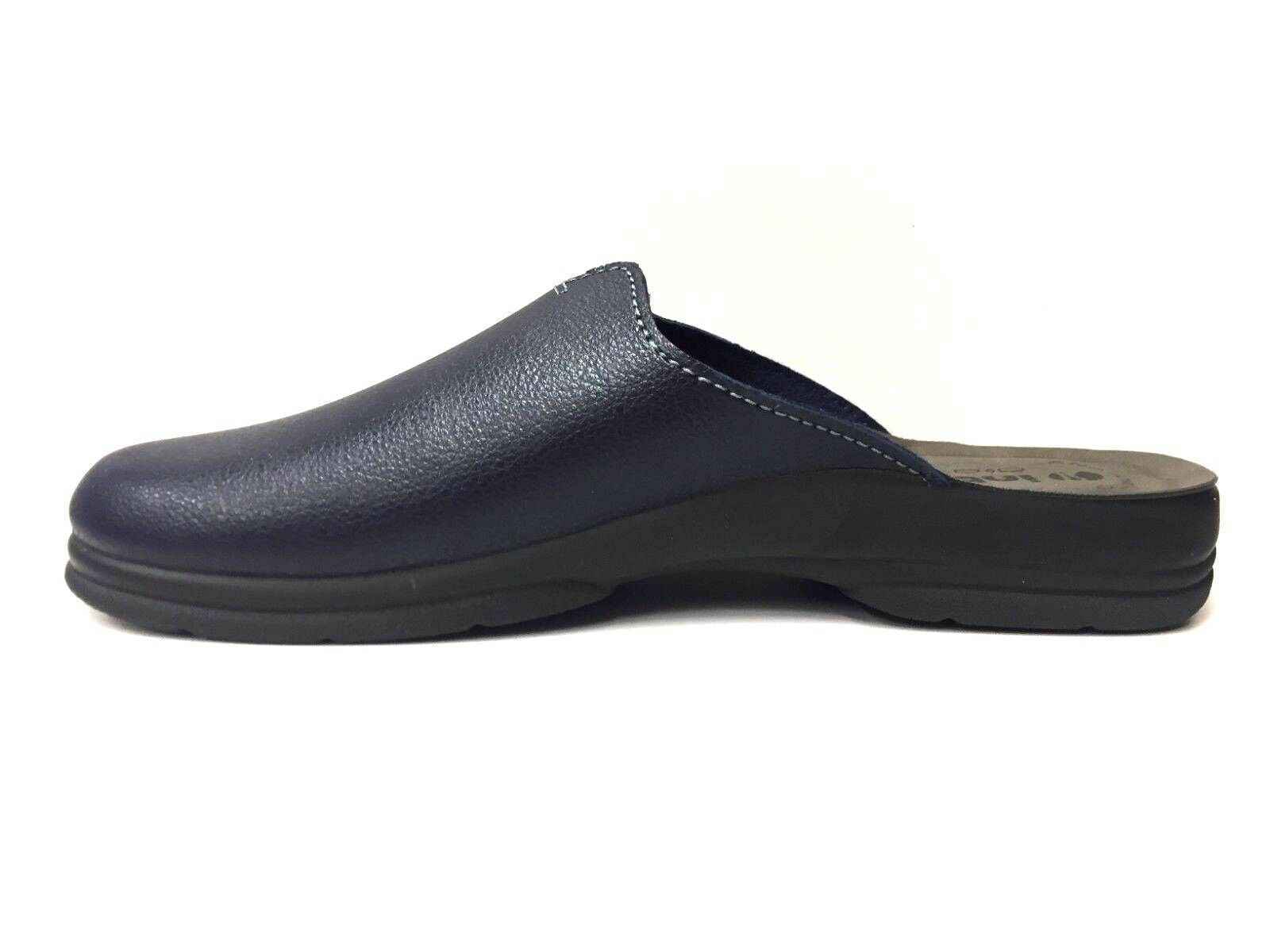 SCARPE CIABATTE PANTOFOLE UOMO INBLU PO000060 PO60 BLU ORIGINALE AI NEW