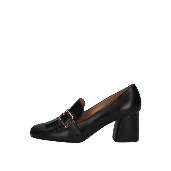 SCARPE DECOLTE SANDALO DONNA NOA G400 PELLE NERO ORIGINALE AI NEW