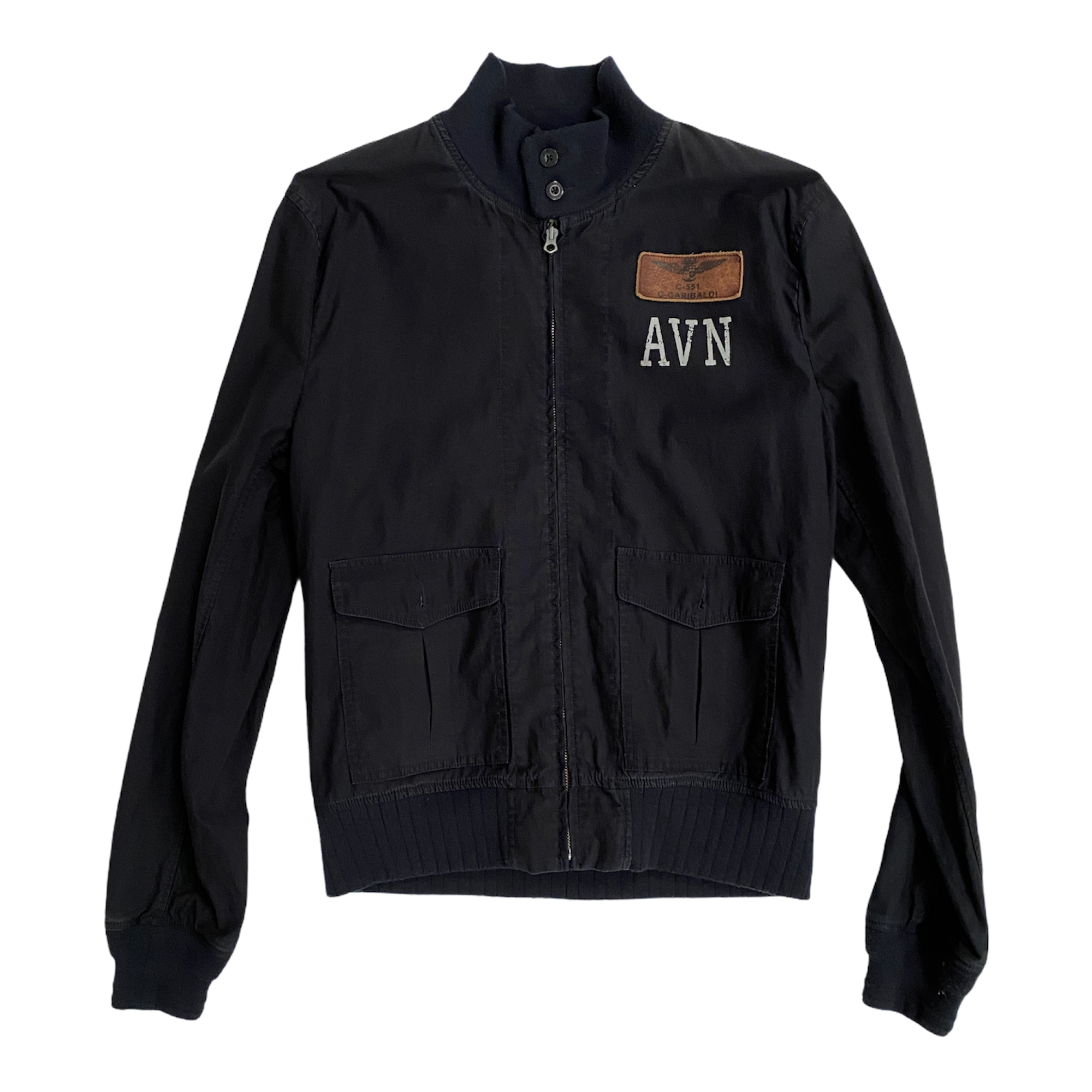 GIUBBINO GIACCA UOMO MARINA MILITARE AVIAZIONE NAVALE MYJ180 04 BLU ORIGINALE PE