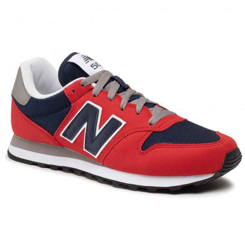 SCARPE SNEAKERS UOMO NEW BALANCE GM500TG1 ECO PELLE ROSSO ORIGINALE PE 2021