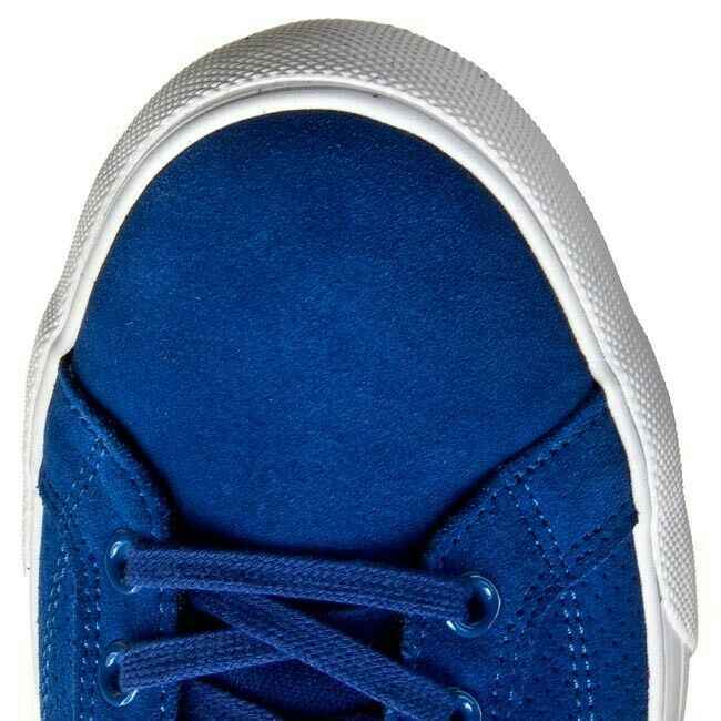 SCARPE SNEAKERS UOMO LACOSTE FAIRLEAD 7 31SPM0015125 PELLE BLU ORIGINALE PE