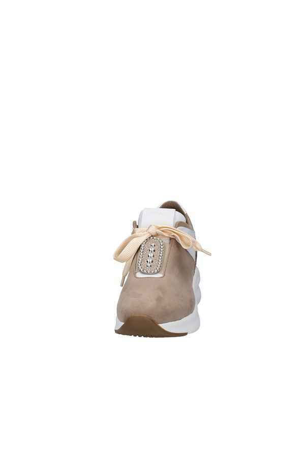SCARPE SNEAKERS ZEPPA DONNA COMART 2G3881 ECO PELLE BEIGE ORIGINALE PE 2021