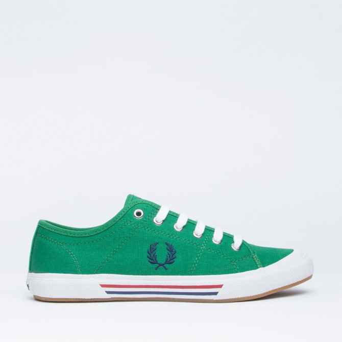 SCARPE SNEAKER FRED PERRY VINTAGE TENNIS B4249 93400 330 PRIVET VERDE PE 2021