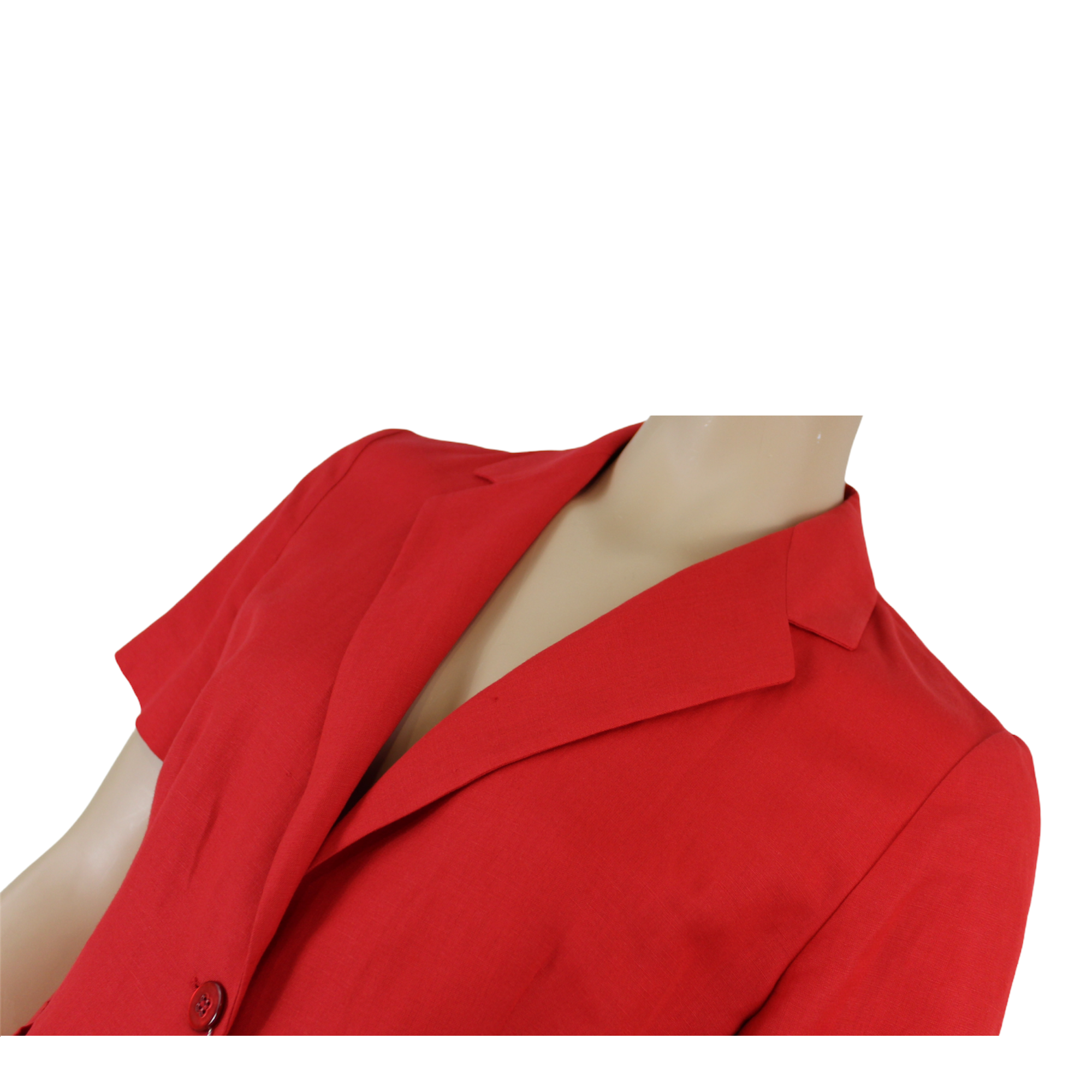 TAILLEUR ABITO VESTITO CASUAL DONNA MARELLA SIR 30520812 07 ROSSO LINO PE