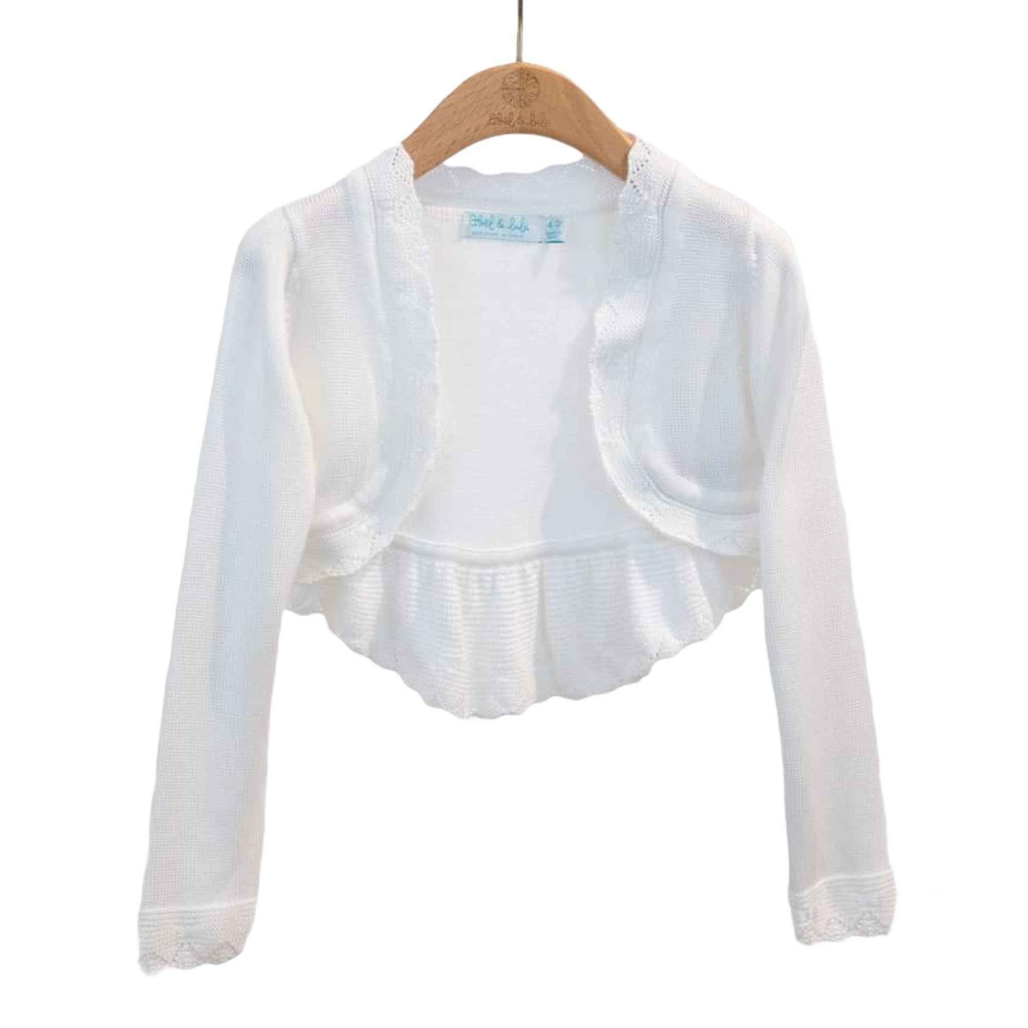 COPRISPALLA BOLERO MAGLIA BAMBINA ABEL E LULA 5322 57 ORIGINALE PE 2021