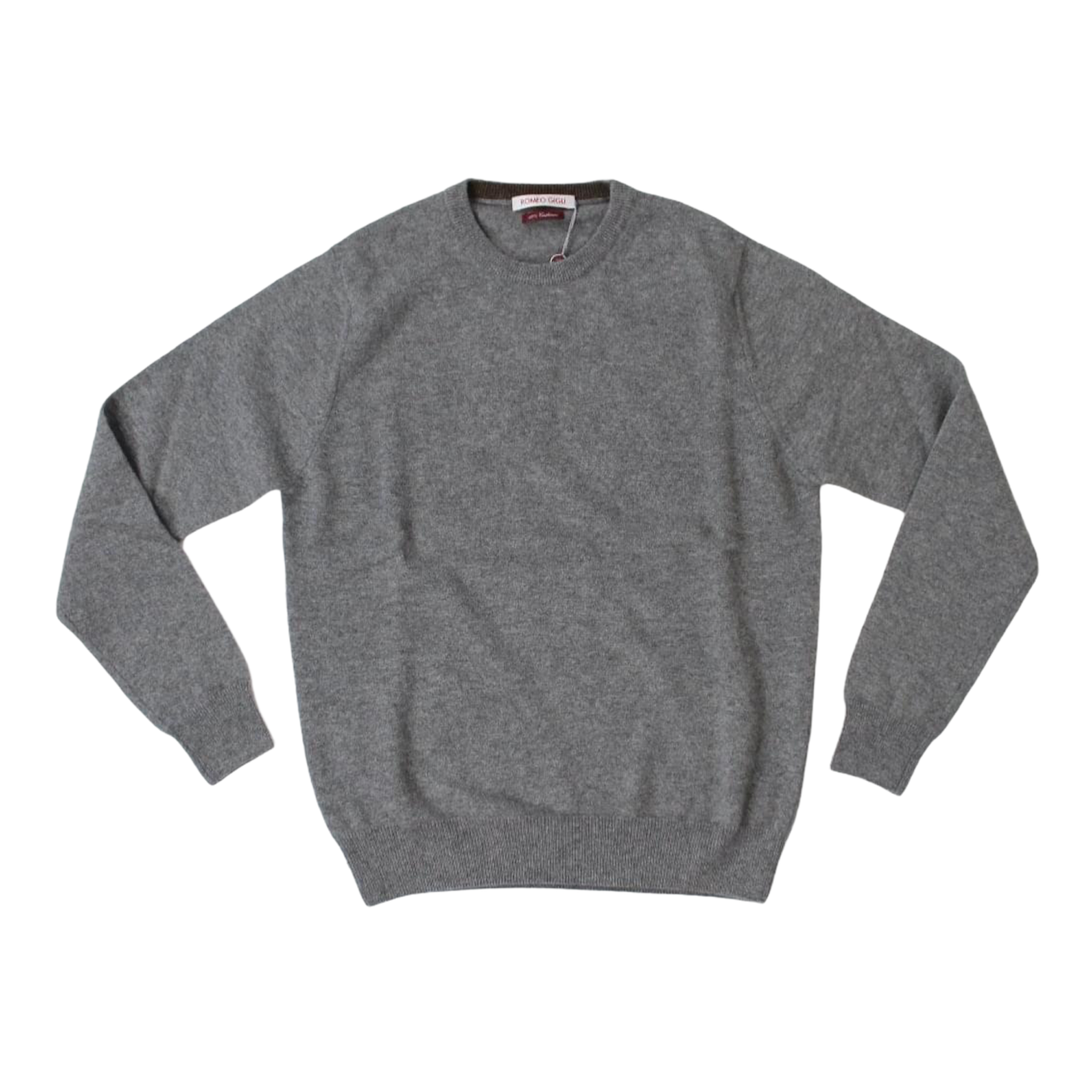 MAGLIA MAGLIONE CASUAL UOMO ROMEO GIGLI PARICOLLO G35081 20032 GRIGIO NUOVO AI