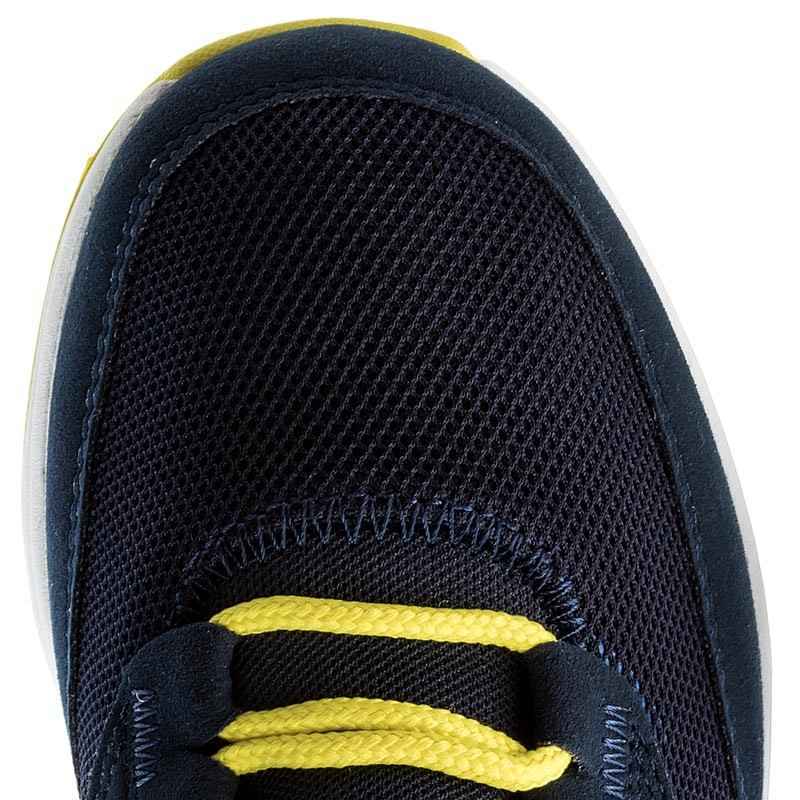 SCARPE SNEAKERS RAGAZZO LACOSTE LIGHT 117 733SPJ1004NV1 PELLE BLU ORIGINALE PE