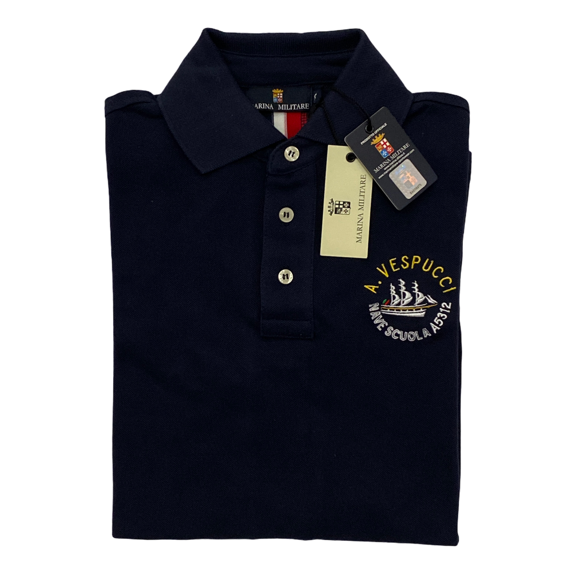 MAGLIA POLO T SHIRT UOMO MARINA MILITARE MYT1027S COTONE 04 ORIGINALE PE