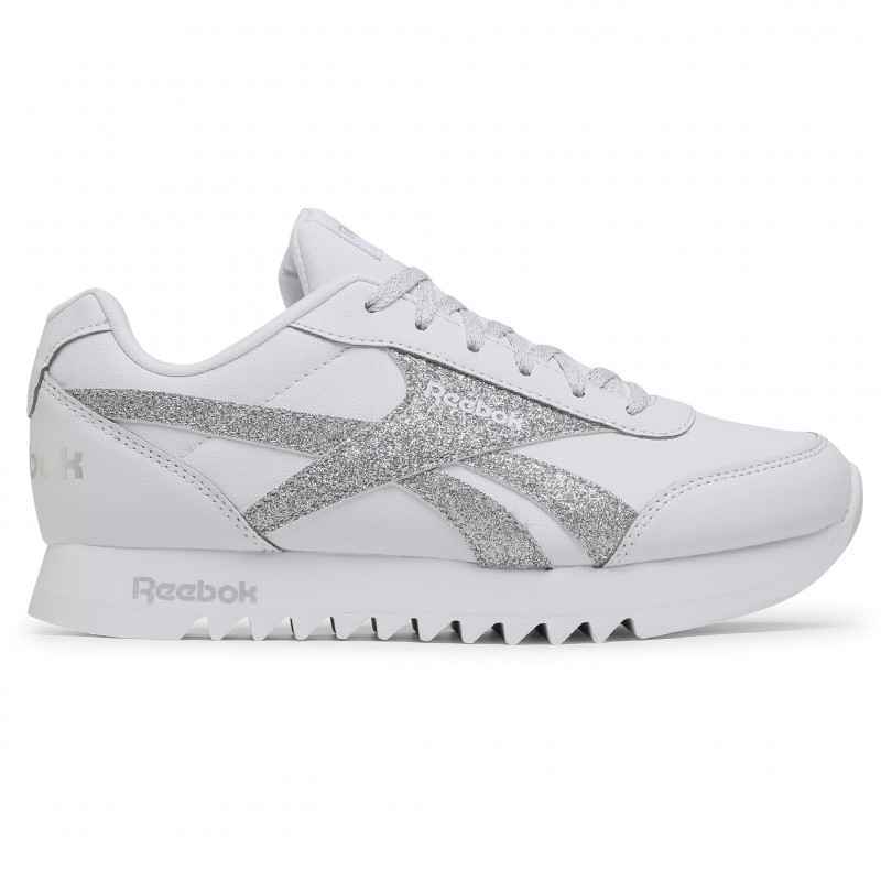 SCARPE SNEAKERS DONNA REEBOK ROYAL CLJOG FZ2944 ECO PELLE WHITE ORIGINAL PE 2021