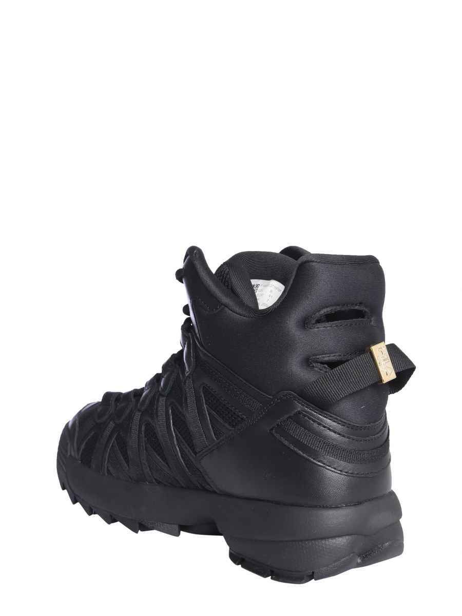 SCARPE SNEAKERS UOMO FILA D STACK CAGE F16M913715FBK PELLE NERO ORIGINALE AI