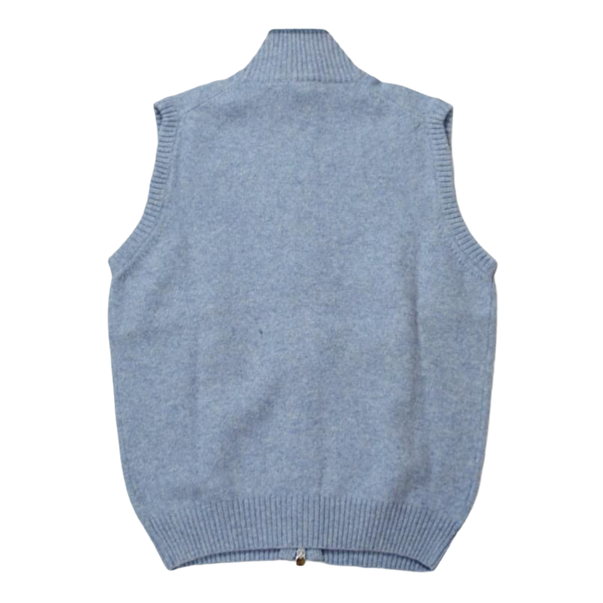 GILET SMANICATO MAGLIA MAGLIONE CASUAL UOMO INGRAM NG017 00195 03 CELESTE AI