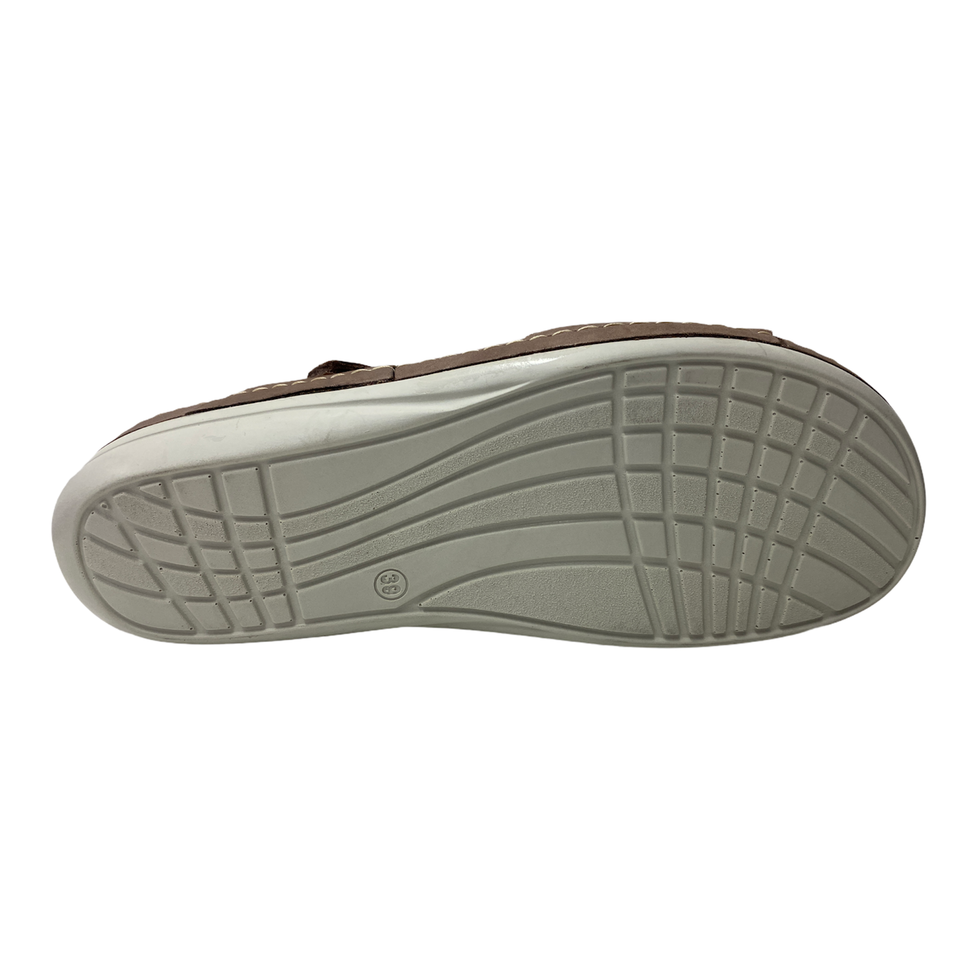 SCARPE SANDALO DONNA ROBERT 37624 1 PELLE MARRONE ORIGINALE PE 2021