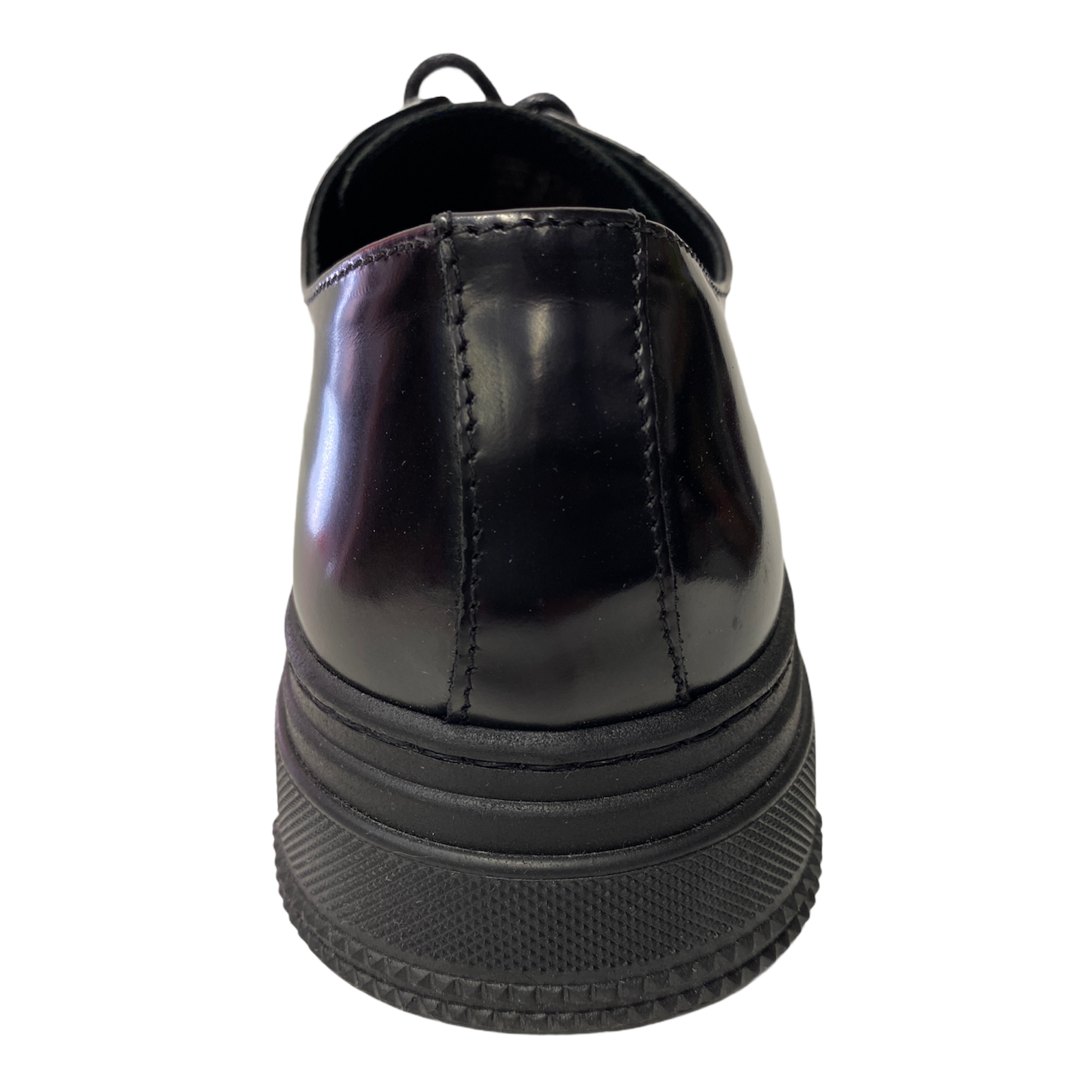 SCARPE DERBY CASUAL UOMO NOT TN700 PELLE NERO ORIGINALE AI NEW