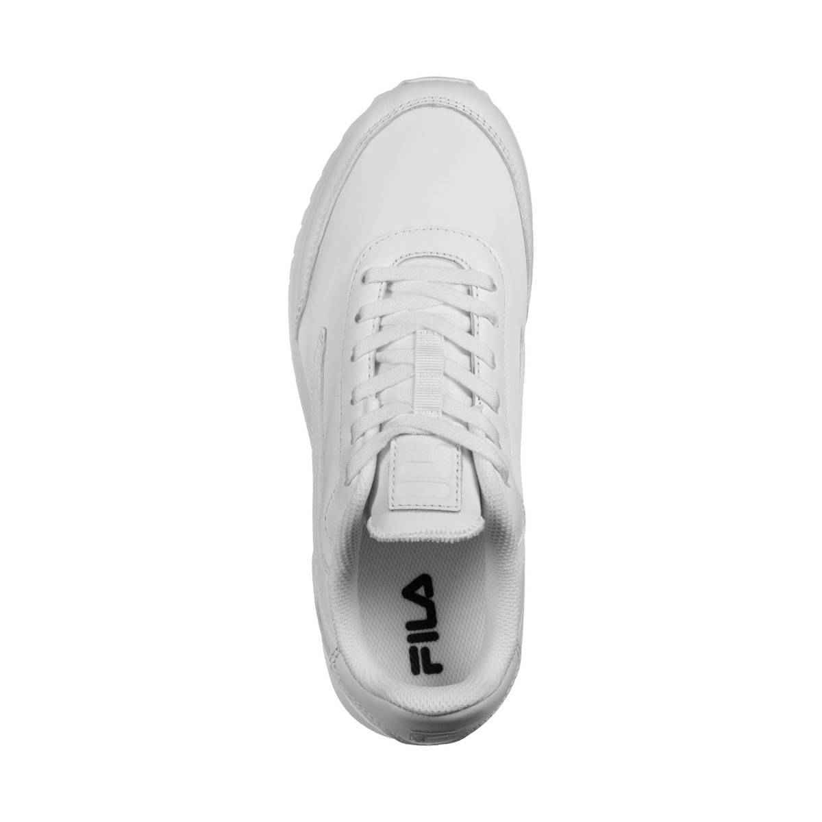 SCARPE SNEAKERS DONNA FILA RETRONIQUE 1011264 91X PELLE BIANCO ORIGINALE PE