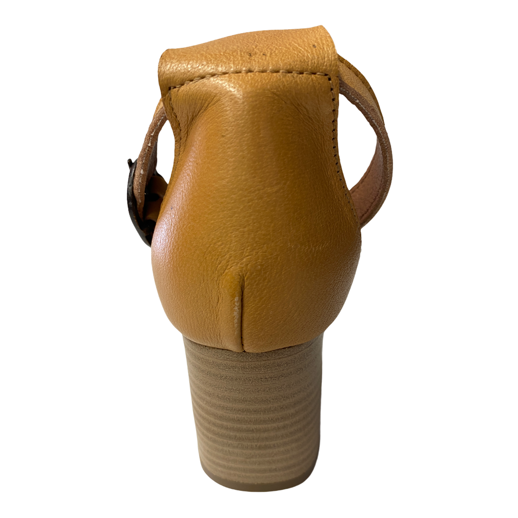 SCARPE SANDALI SANDALO TACCO DONNA BELLA CANNES02 PELLE CUOIO ORIGINALE PE