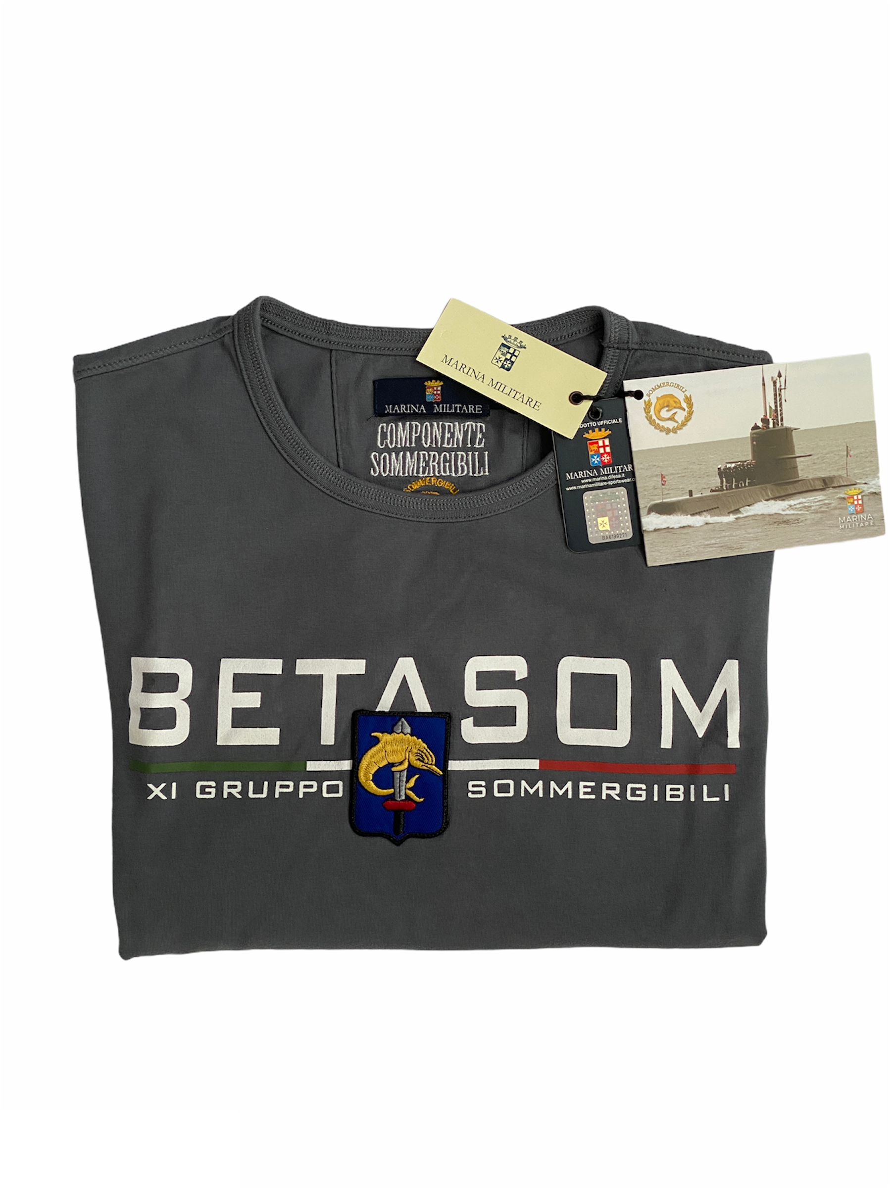 MAGLIA T SHIRT UOMO MARINA MILITARE SGYT039S COTONE 107 ORIGINALE PE