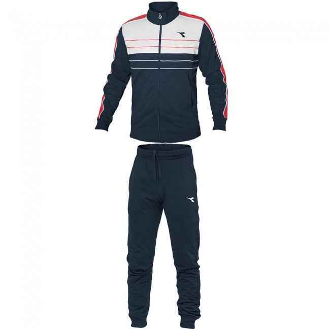 TUTA TUTE PANTALONE MAGLIA UOMO DIADORA 102 172673 01 COTONE 20005 ORIGINALE PE