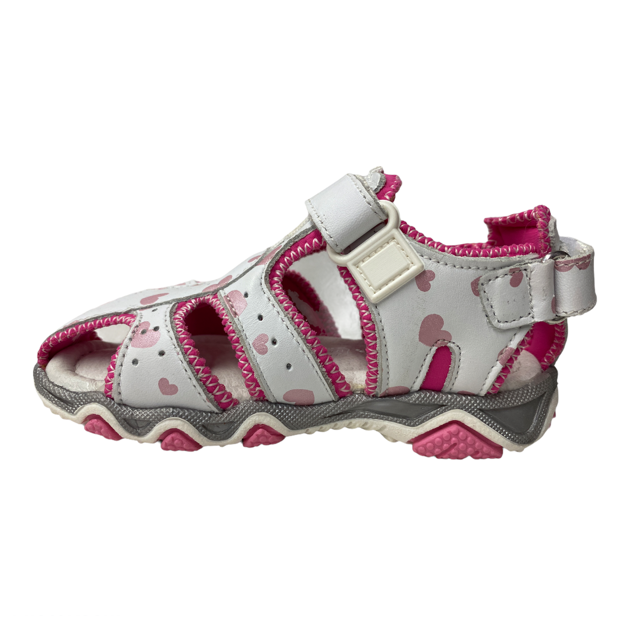 SCARPE SANDALO SANDALI BAMBINA MELANIAME4136D6E PELLE ROSA ORIGINALE PE