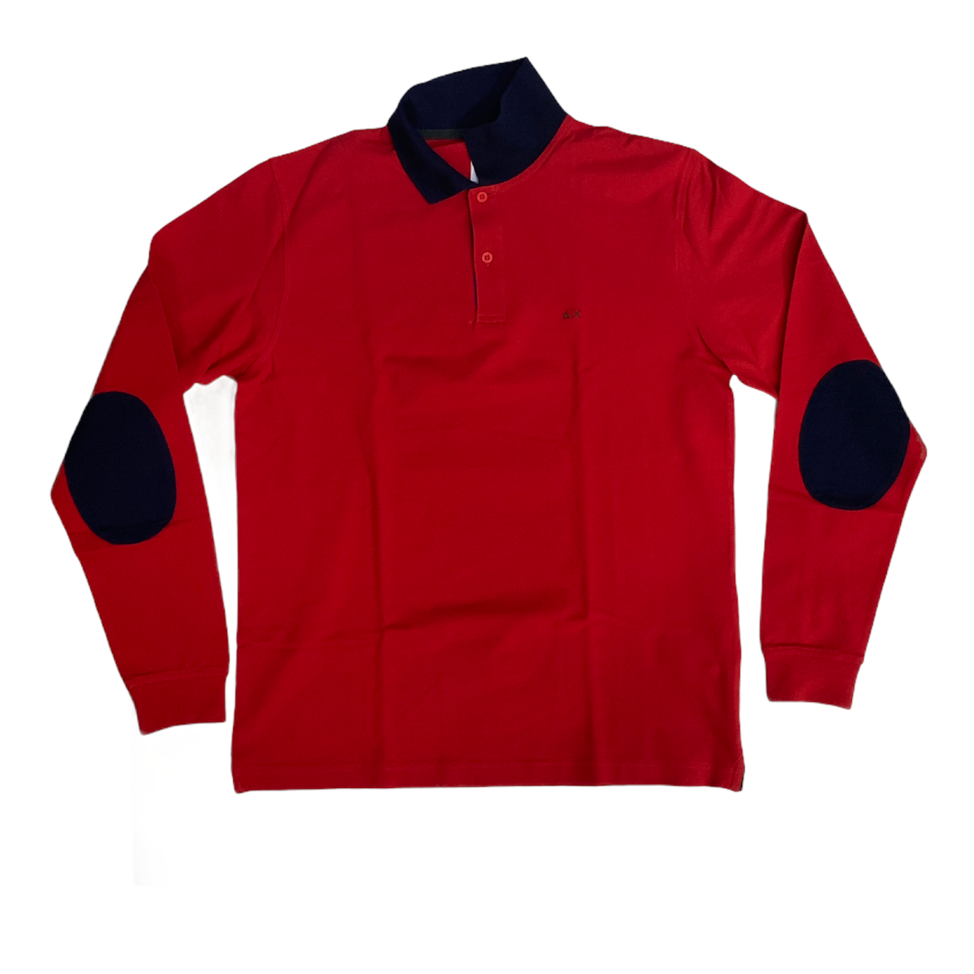 MAGLIA POLO MAGLIE UOMO SUN68 SUN 68 27107 COTONE ROSSO ORIGINALE PE