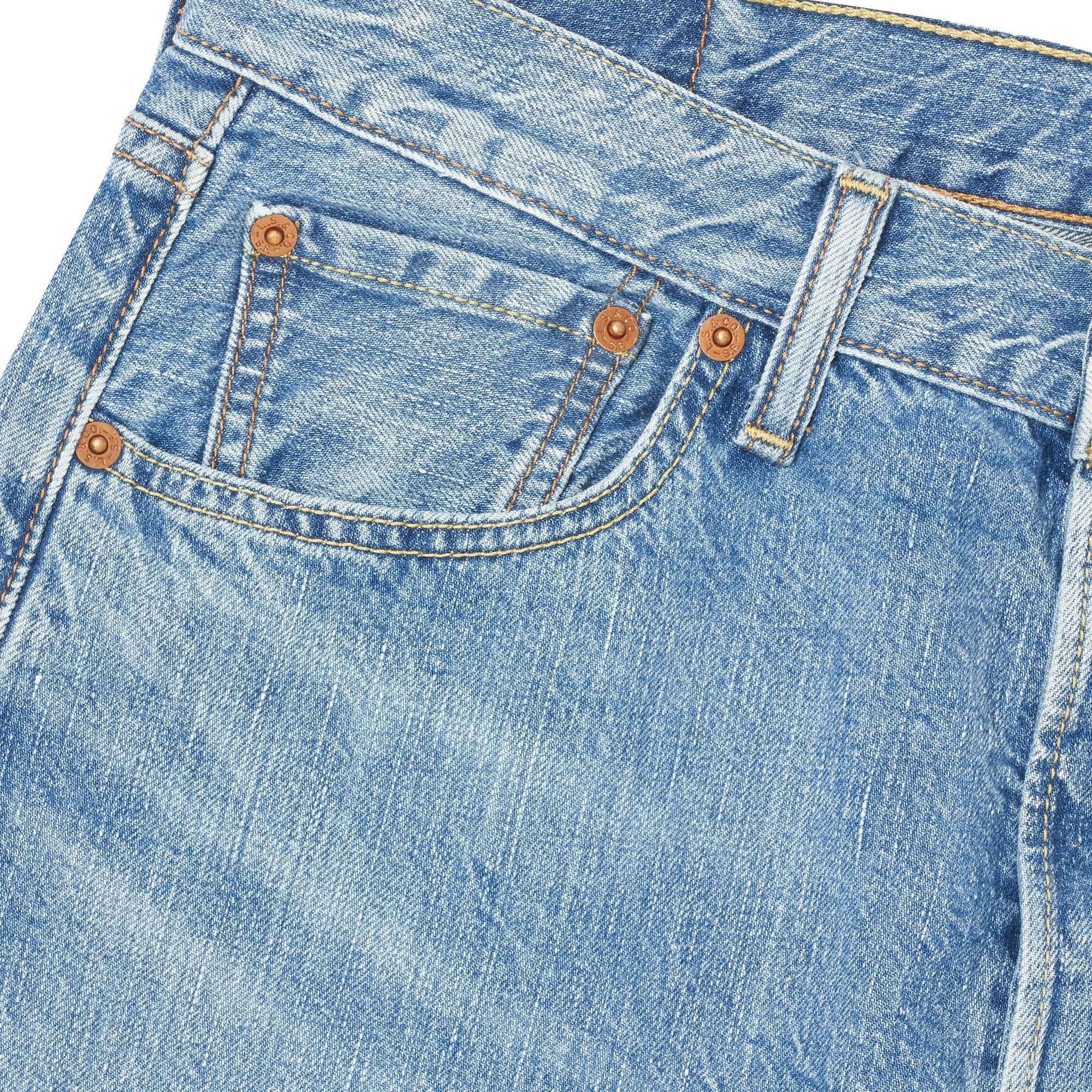 PANTALONCINO JEANS BERMUDA UOMO LEVIS LEVI S 36512 0053 COTONE BLU ORIGINALE PE