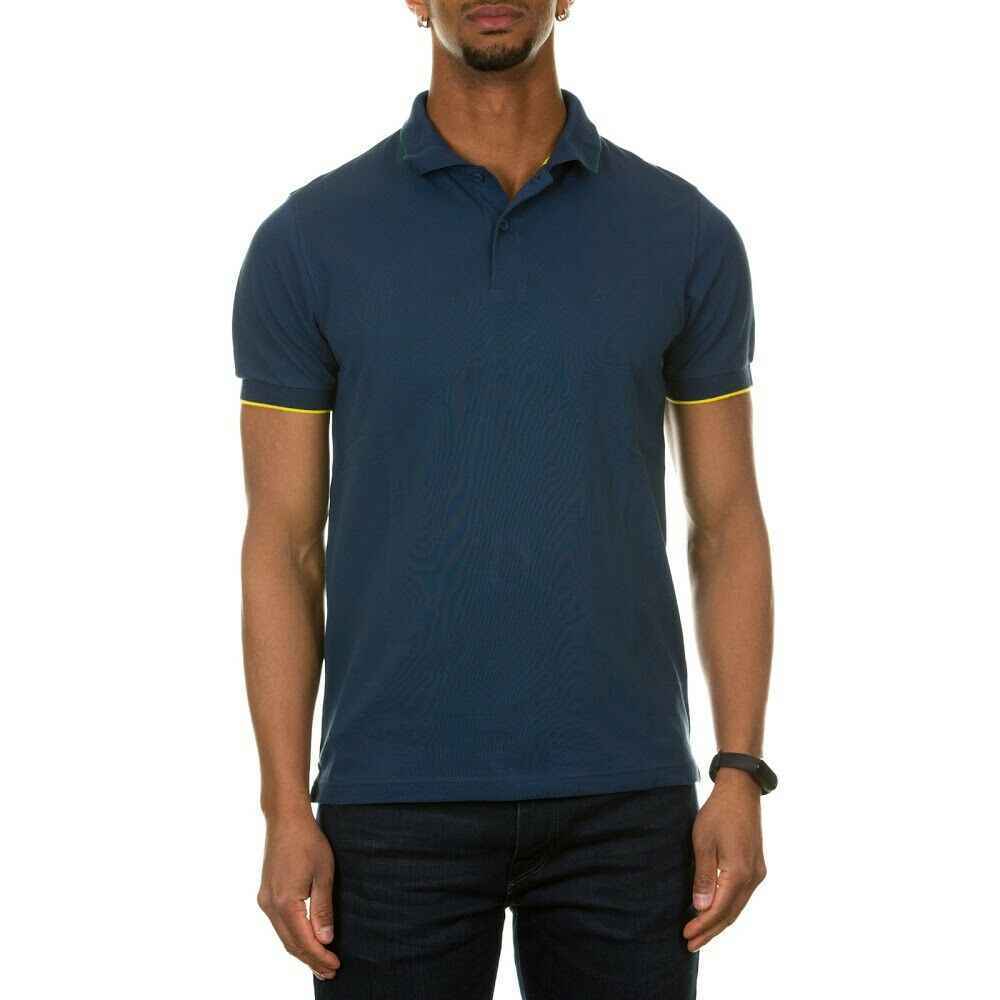 MAGLIA POLO T SHIRT UOMO SUN68 SUN 68 A31110 COTONE AVION 80 ORIGINALE PE 2021