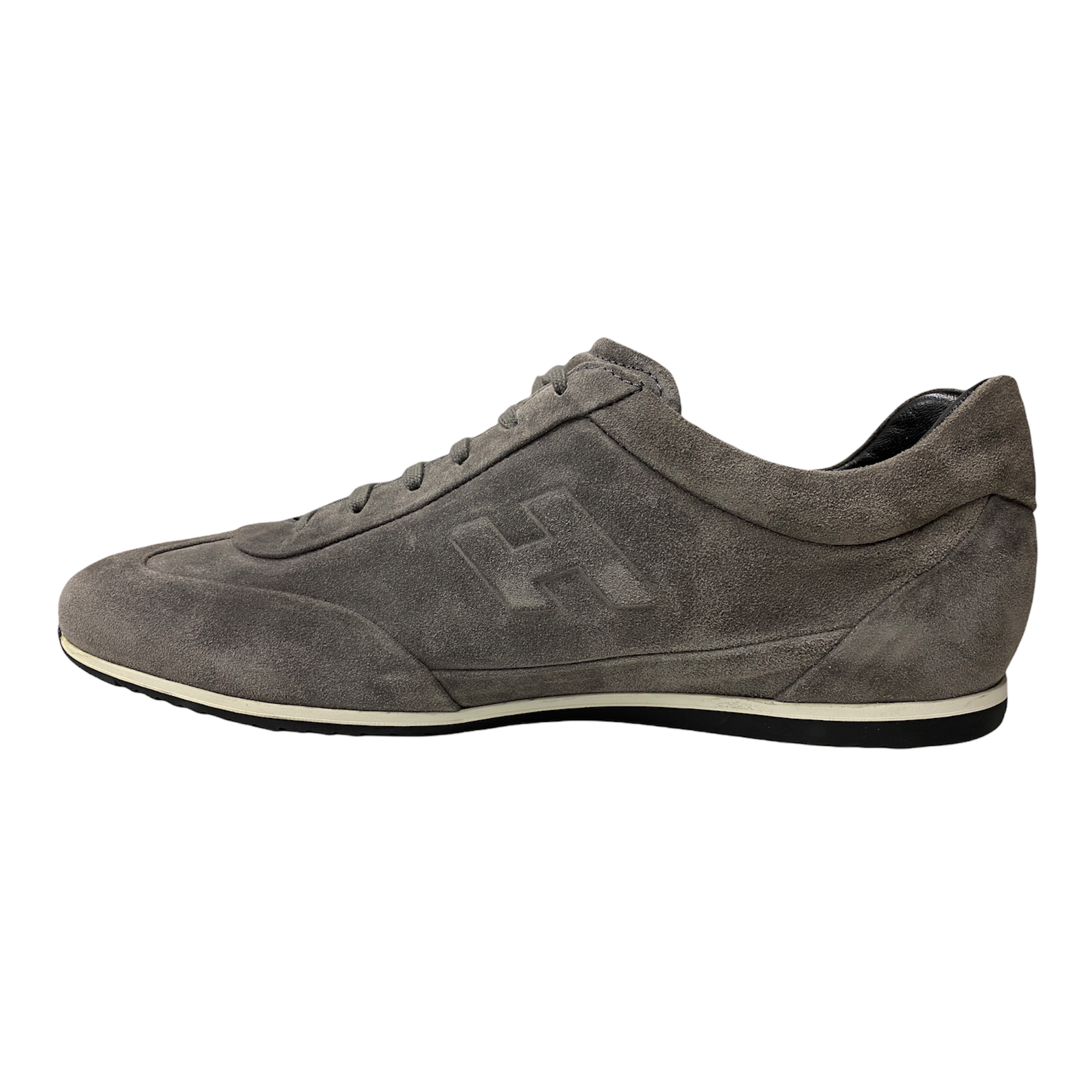 SCARPE SNEAKERS UOMO HOGAN LIGHT 160 HXM1600D950BYEB401 PELLE GREY ORIGINALE AI