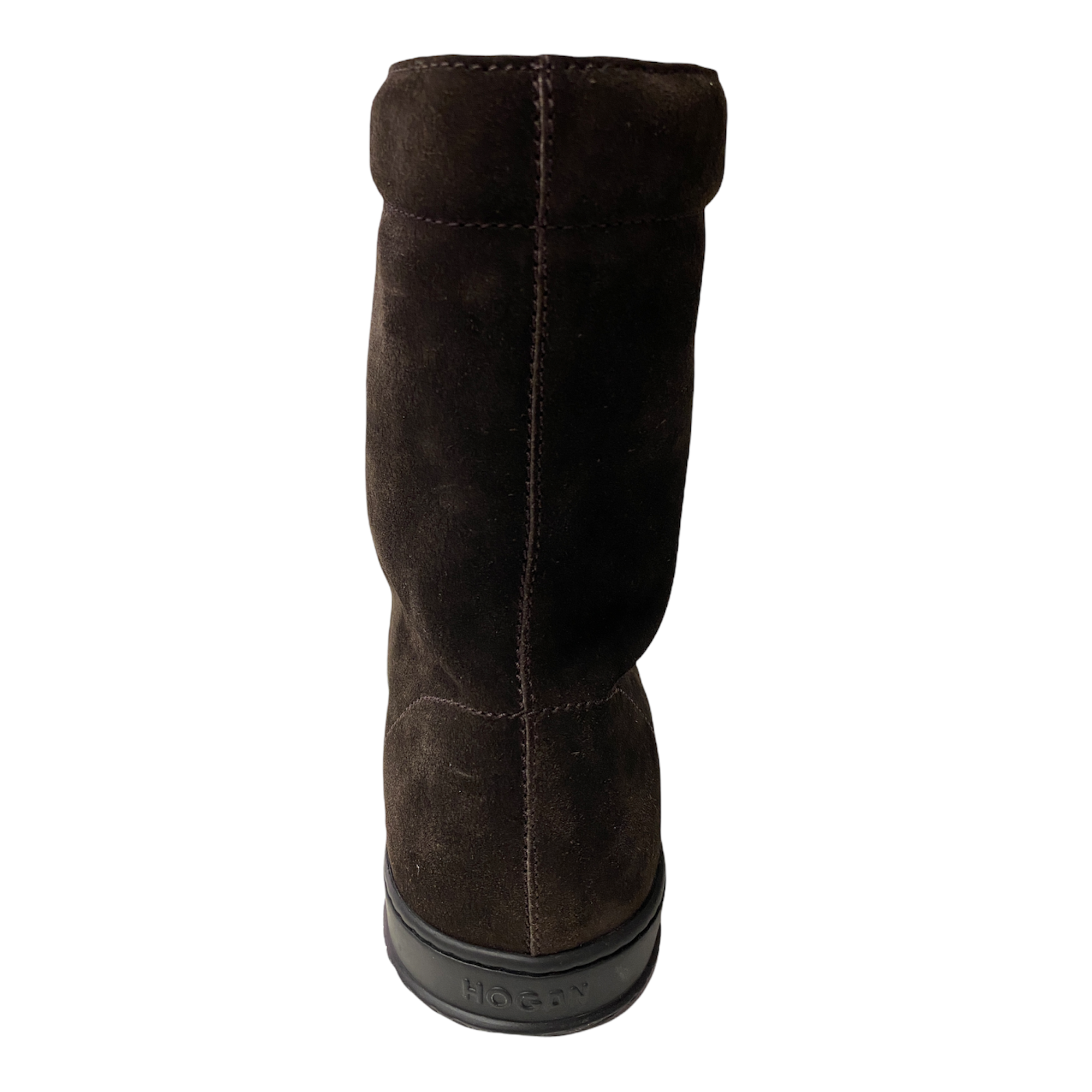 SCARPE POLACCO UOMO HOGAN FONDO 168 HXM1680B770A6DS807 PELLE MORO ORIGINALE AI