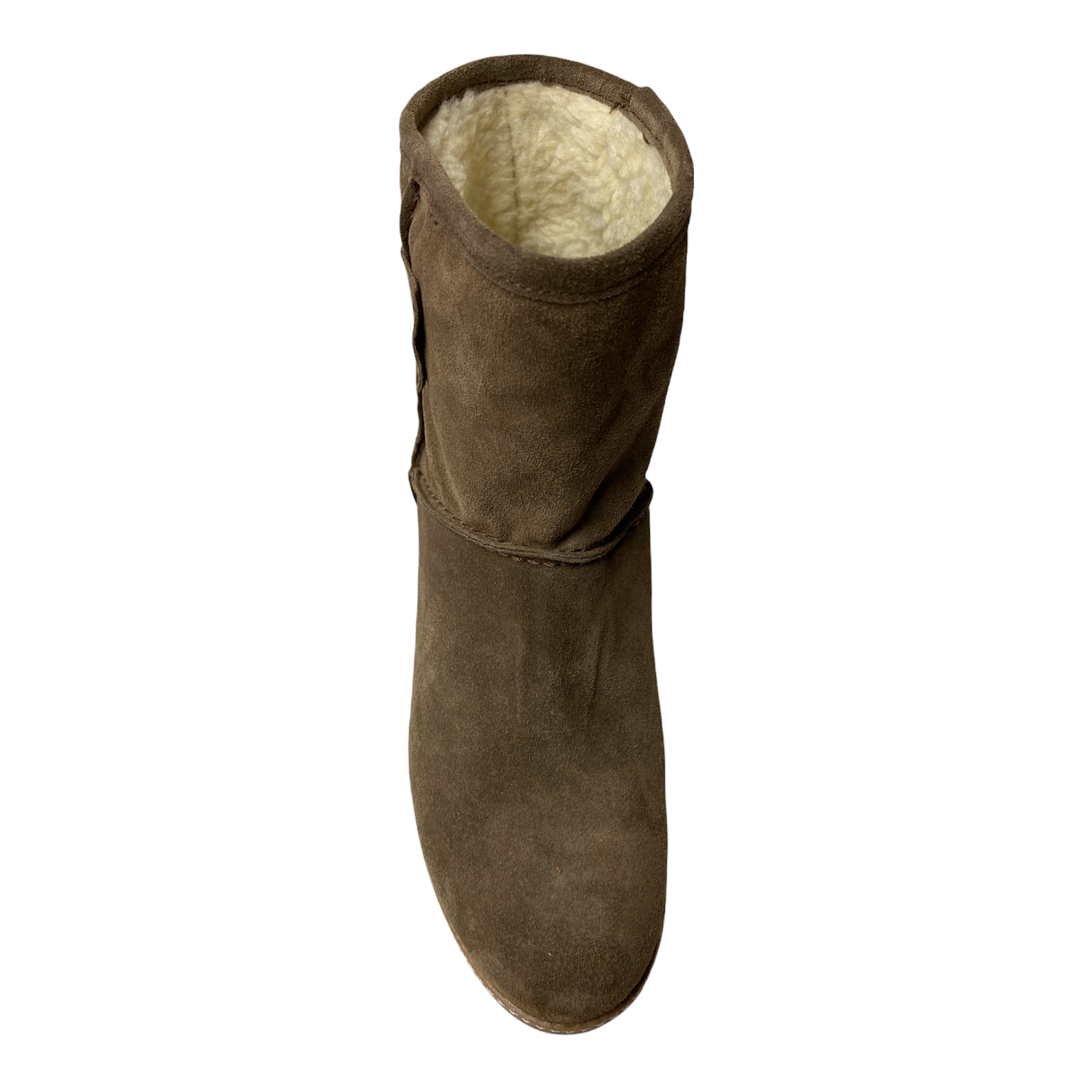 SCARPE TRONCHETTO DONNA LAVORAZIONE ARTIGIANALE ZI2005 PELLE TAUPE ORIGINALE AI