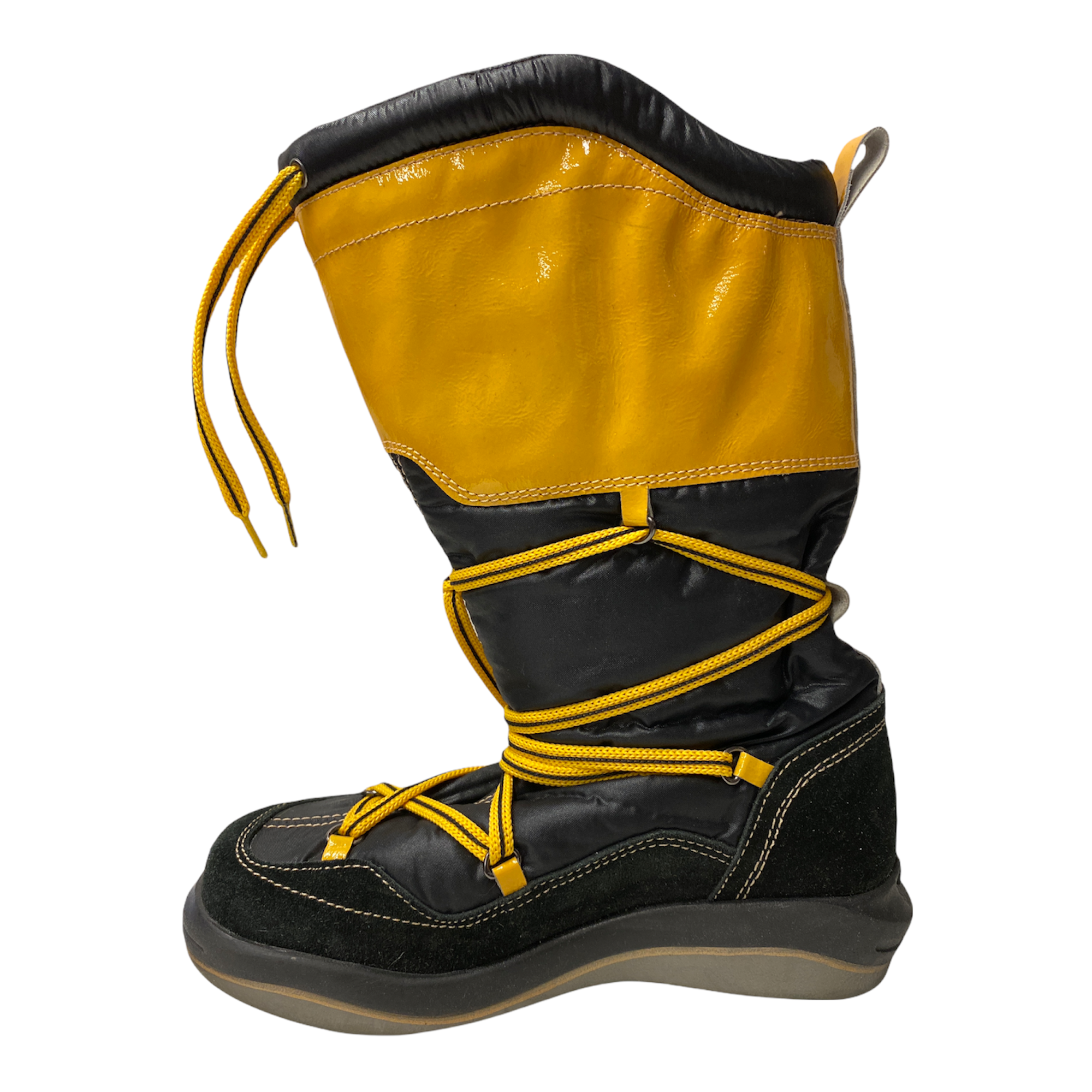 SCARPE STIVALI STIVALE BAMBINA GIUGIARO 877 PELLE GIALLO ORIGINALE AI