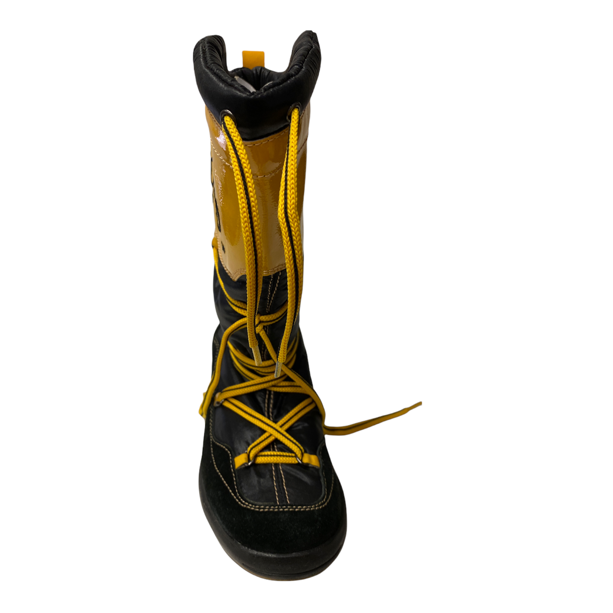 SCARPE STIVALI STIVALE BAMBINA GIUGIARO 877 PELLE GIALLO ORIGINALE AI