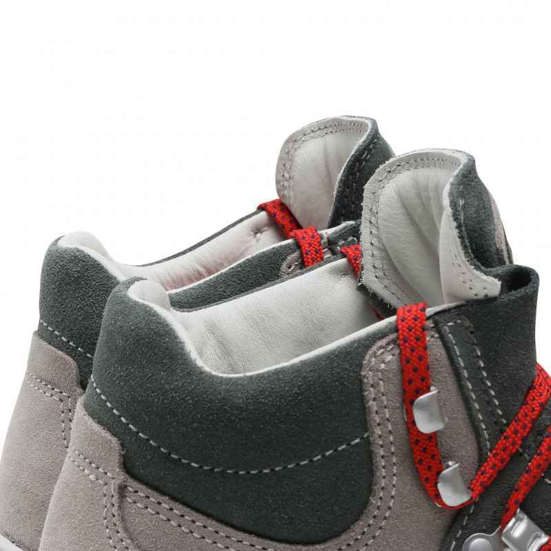 SCARPE SCARPONI TREKKING DONNA OLANG FIUME BTX PELLE ORIGINALE 849 GREY ORIGINAL