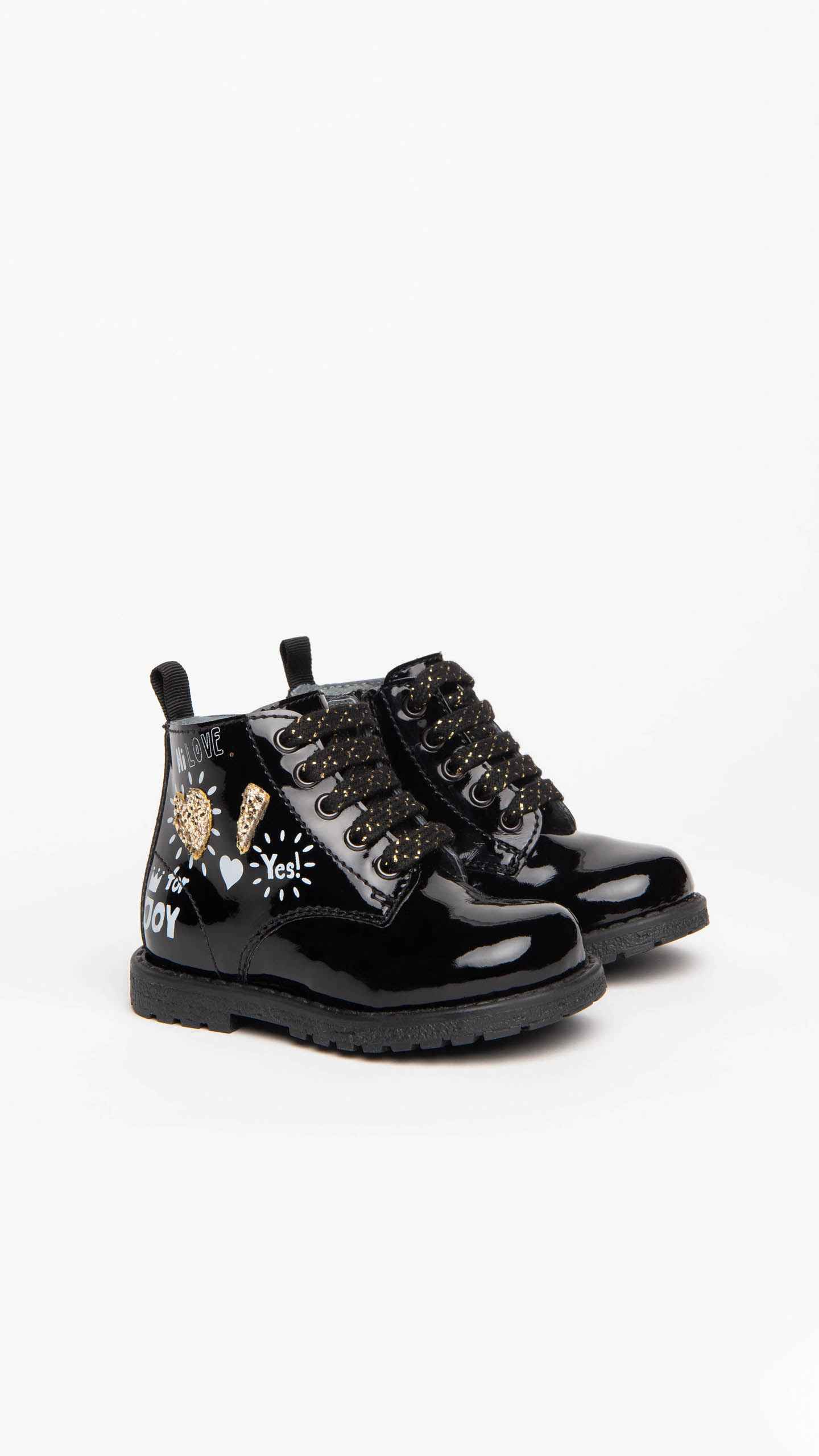 SCARPE STIVALI BIMBA NERO GIARDINI I122072F PELLE 100 NERO ORIGINALE AI 2022